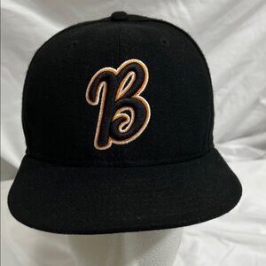 New Era Black 59FIFTY Fitted Cap